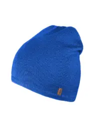 Thin BASIC merino wool hat - Azure