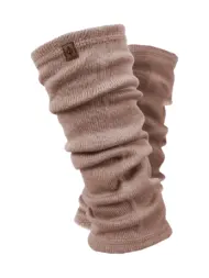 Getry z wełny merino LATTE